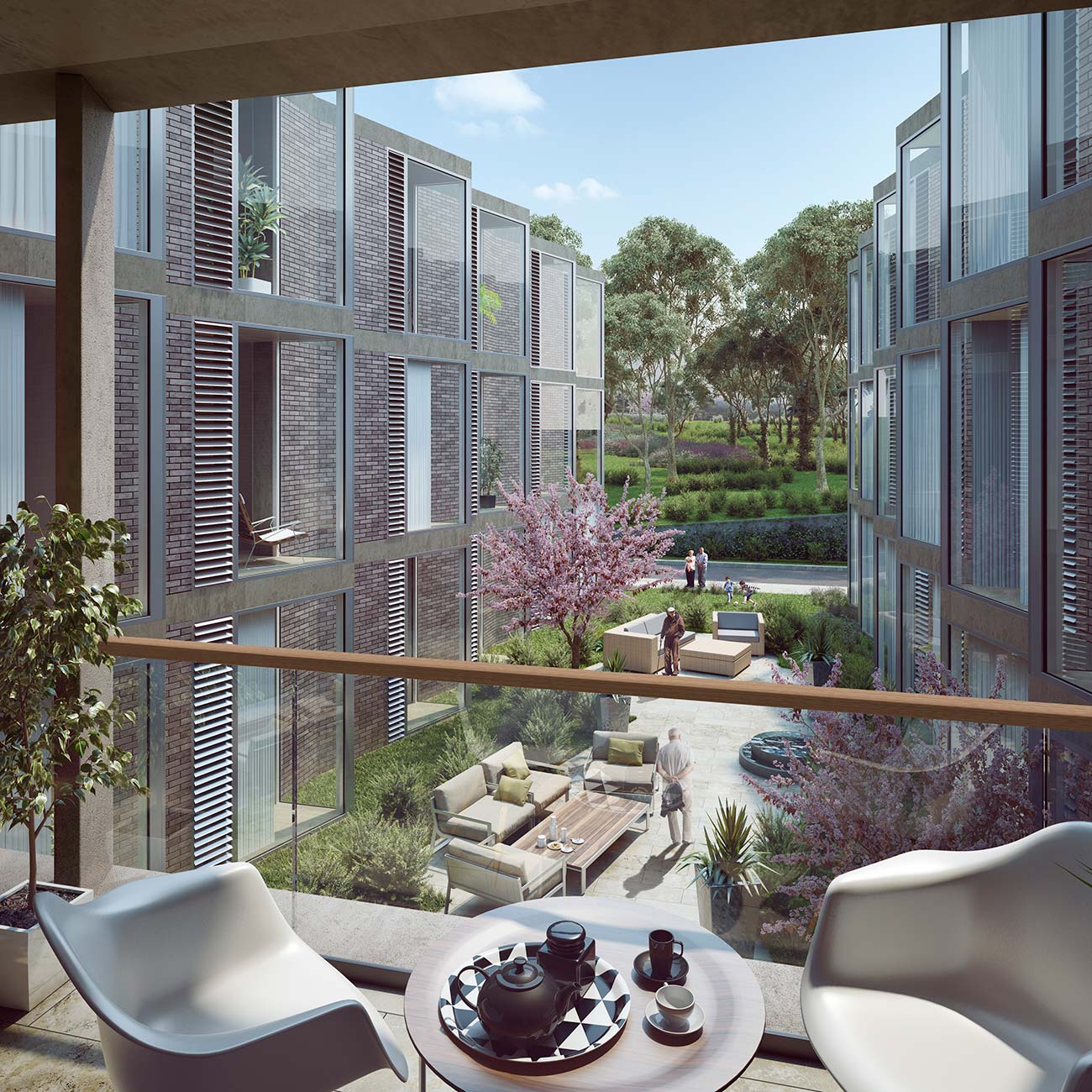 Architectural rendering St Hedwig in Sydney