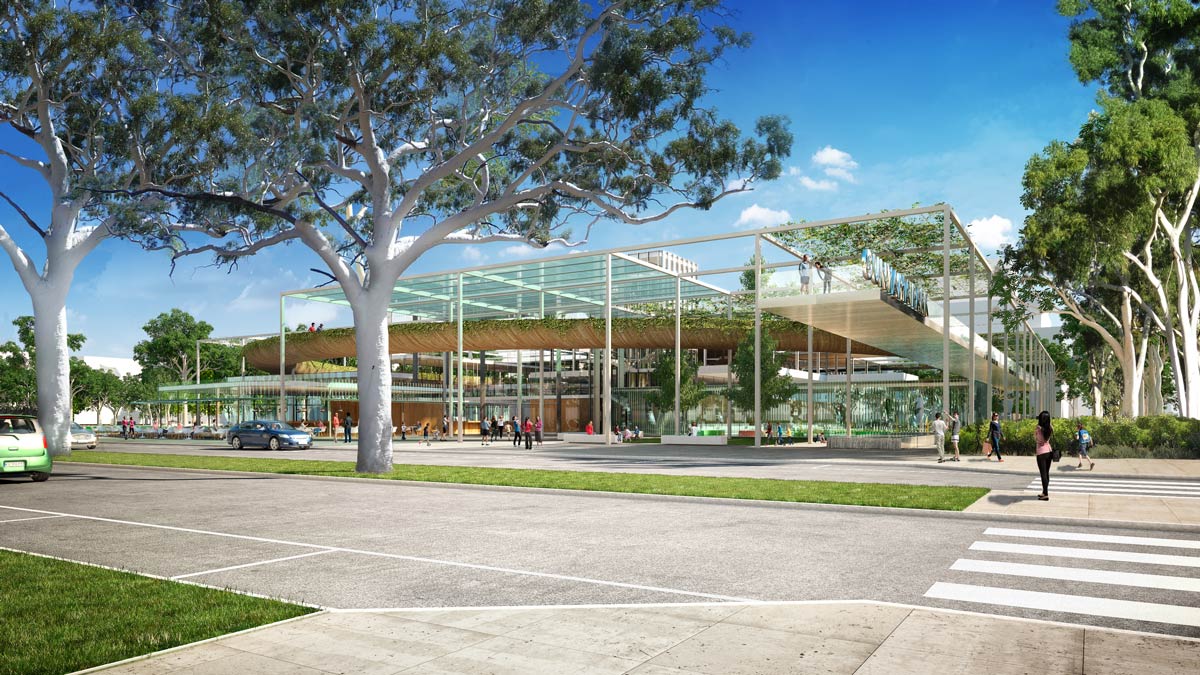 architectural rendering park Sydney