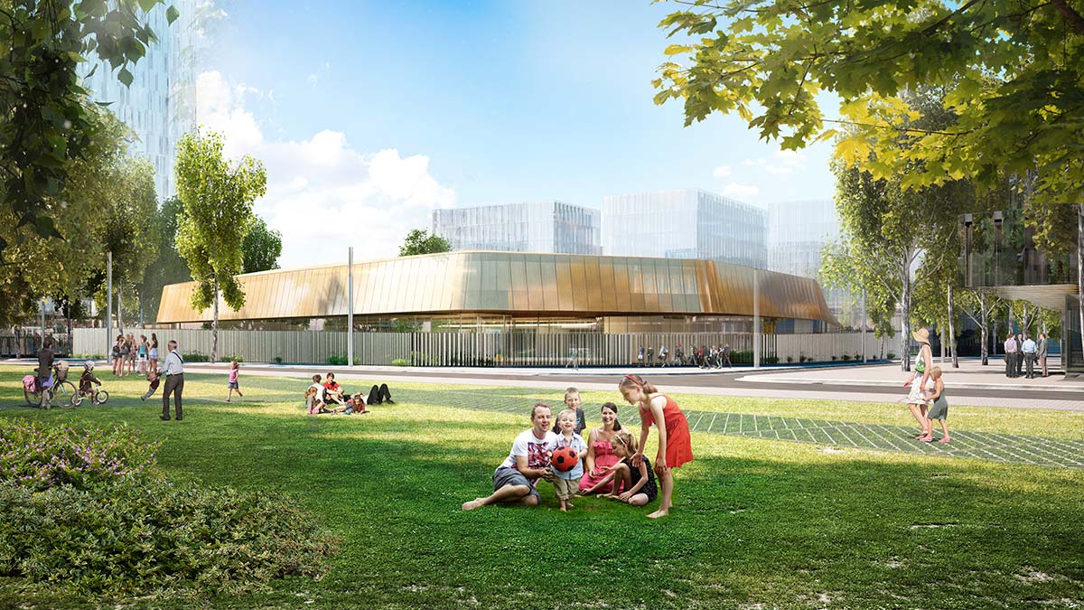 Architectural visualization school Bordeaux
