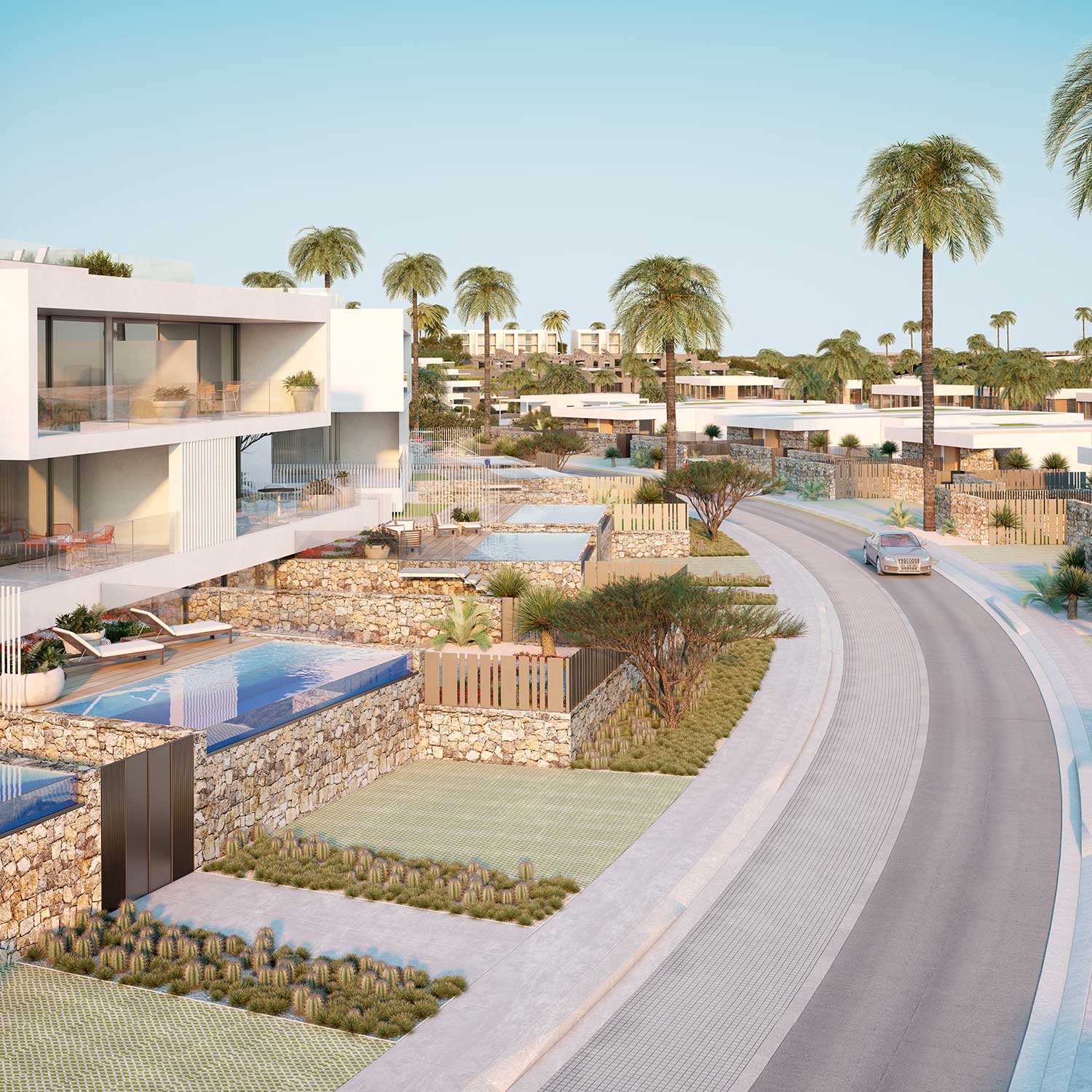 Design and architectural visualizations Masterplan in Egypt